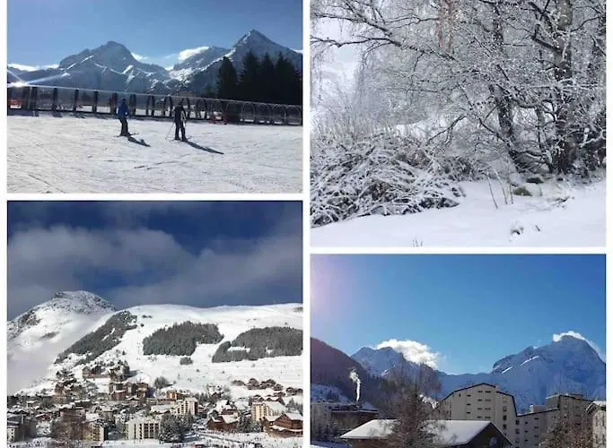 Daire Station Les Deux Alpes, Le Refuge Du Diable, Front De Neige, 4/6 Personnes Les Deux Alpes